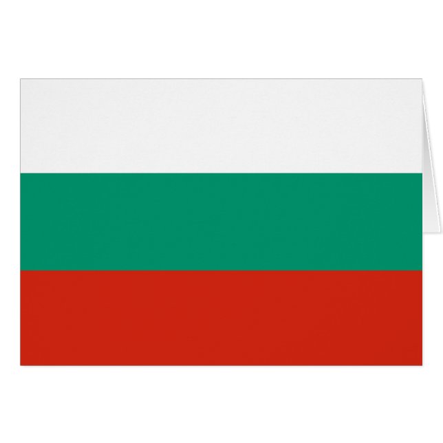 Bandera patriótica búlgara (Anverso (Horizontal))