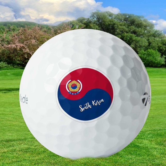 Bandera Patriótica Coreana, Bolas de Golf, Corea d (Subido por el creador)