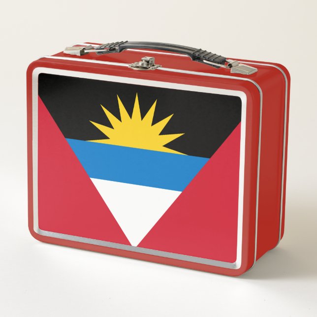 Bandera Patriótica de Antigua y Barbuda (Anverso)