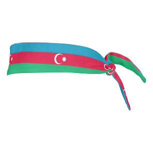 Bandera patriótica de Azerbaiyán
