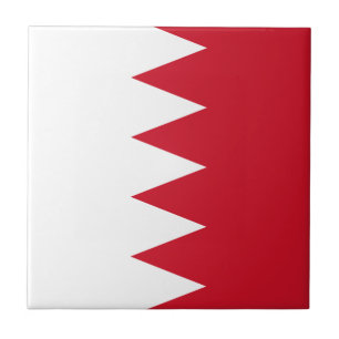 Bandera Patriótica de Bahrein Azulejo