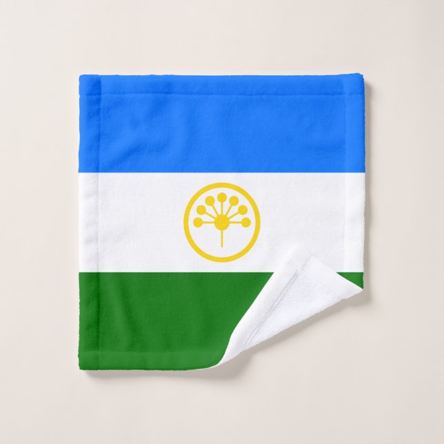 Bandera patriótica de Bashkortostán (Toallita)