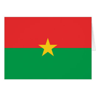Bandera patriótica de Burkina Faso