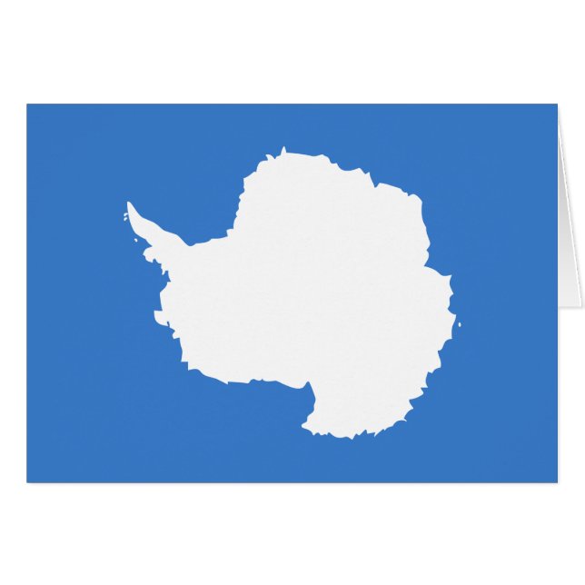 Bandera patriótica de la Antártida (Anverso (Horizontal))
