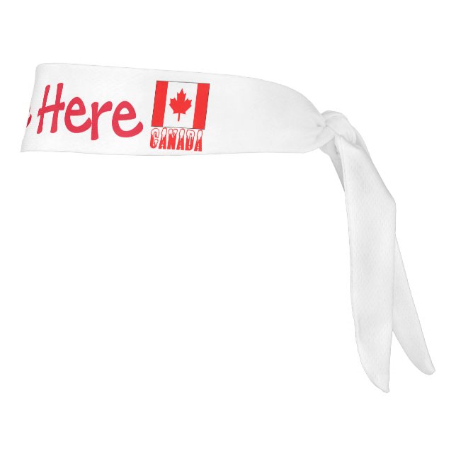 Bandera personalizada de Canadá (Girar 90)