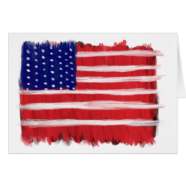 Bandera pintada de arte popular (Anverso (Horizontal))