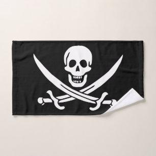 Bandera Pirata Calavera Espadas Cruzadas