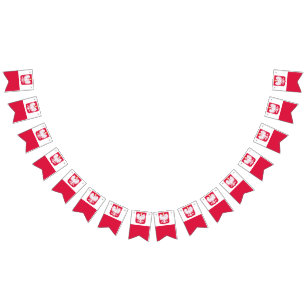 Bandera polaca de la bandera