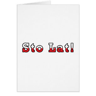 Bandera polaca Sto Lat
