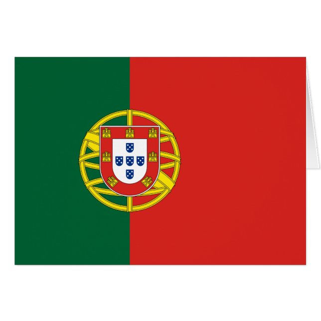 Bandera portuguesa (Anverso (Horizontal))