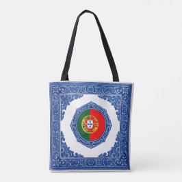"Bandera Portuguesa": Bolsa de tela con estampado