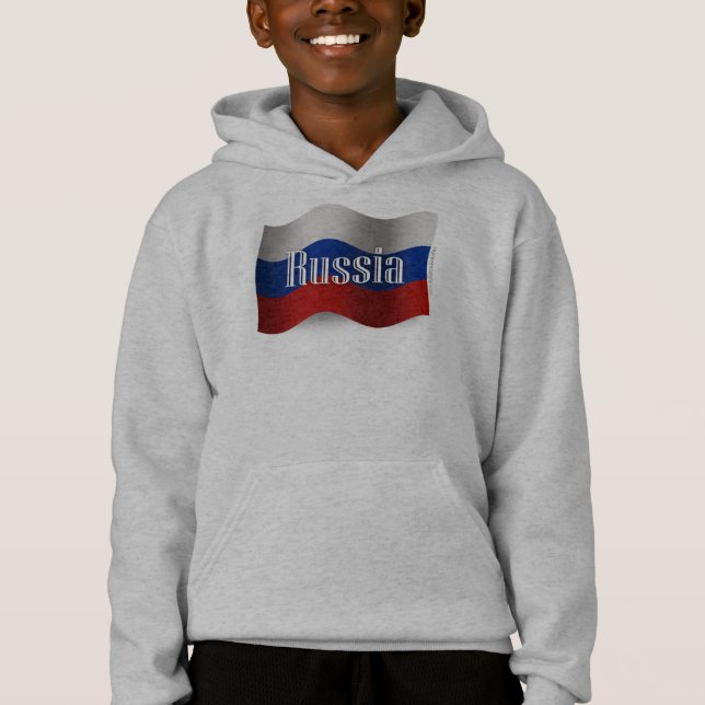 Bandera que agita de Rusia (Anverso)