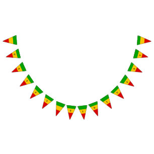 Bandera Rasta Reggae Feliz Cumpleaños