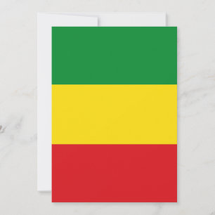 Bandera rastafariana rasta etíope