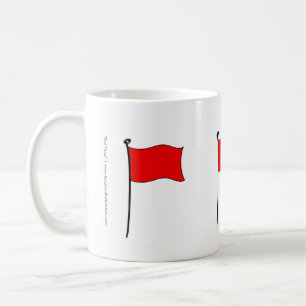 Bandera roja: tazas