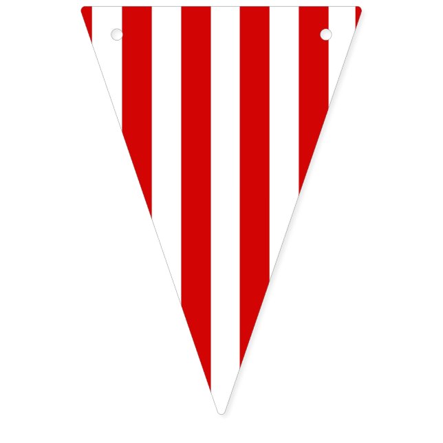 Bandera roja y blanca del fiesta de la raya (Primera bandera)