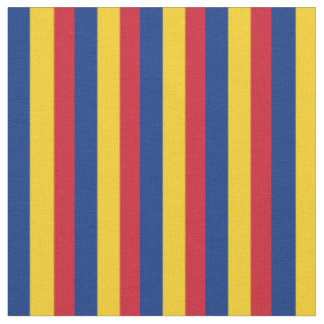 Bandera rumana y Rumania Tela de moda/moda