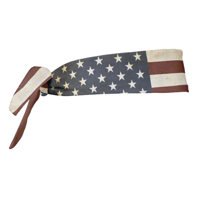 Bandera rusa estadounidense Bandanna Headband (Girar 270)