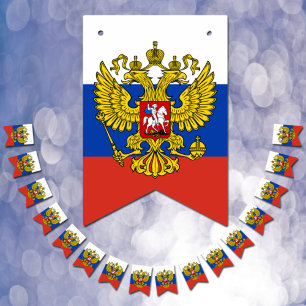 Bandera rusa y Bodas de Rusia Fiesta