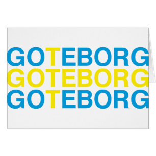 Bandera sueca GOTEBORG