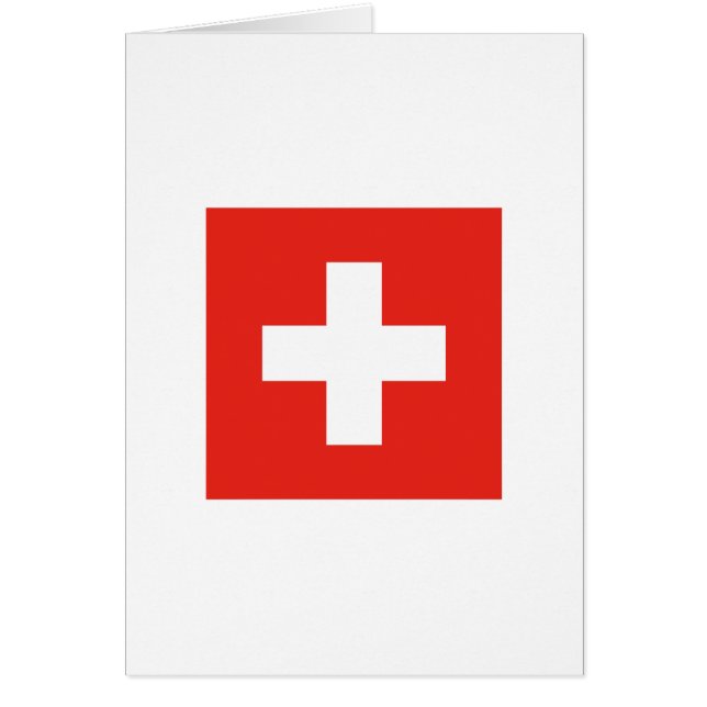 Bandera suiza (Frente)