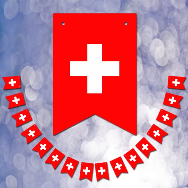 Bandera suiza y banderas/Bodas de Suiza Fiesta (Subido por el creador)