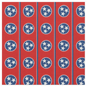 Bandera Tennessee y tela de Estados Unidos/Estados