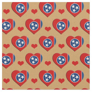 Bandera Tennessee y tela de moda Red Heart / Estad