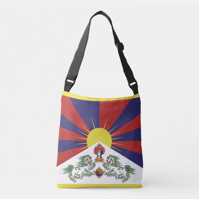 Bandera tibetana y bolsas de moda tibetanas / Hima (Anverso)