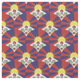 Bandera tibetana y tela de moda tibetana/moda dhar