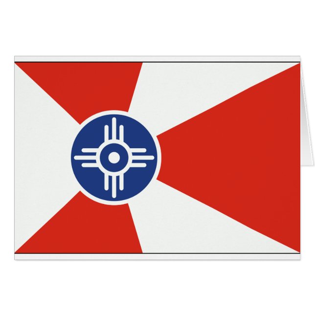 Bandera TIC de Wichita Kansas (Anverso (Horizontal))