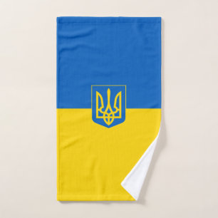 Bandera ucraniana escudo de armas