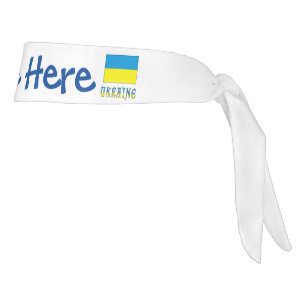 Bandera ucraniana Ucrania Azul Personalización