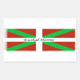 Bandera vasca con Pegatina Euskal Herria