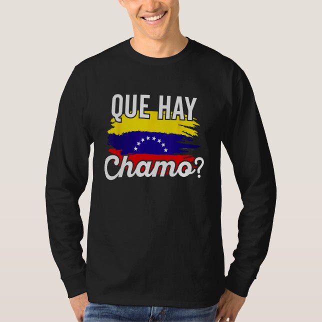 Bandera venezolana Camiseta R (Anverso)