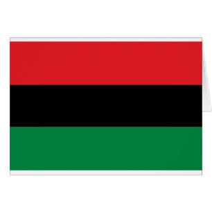 Bandera verde y negra roja