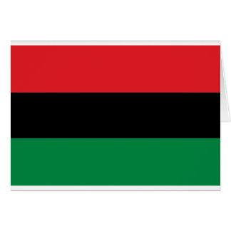 Bandera verde y negra roja