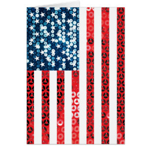 bandera vertical americana