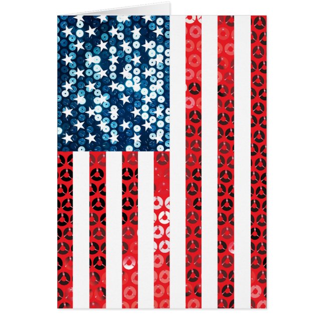 bandera vertical americana (Frente)
