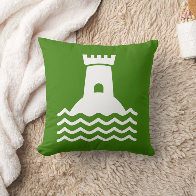 Bandera vetraviesa - Tira el cojín (Manta)