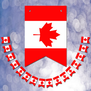 Bandera y Fiesta canadiense Banners / Bodas