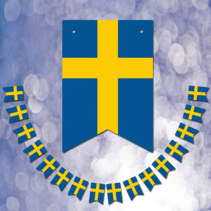 Bandera y Fiesta suecas Banderas / Bodas