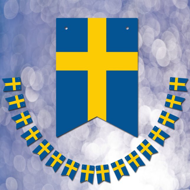 Bandera y Fiesta suecas Banderas / Bodas (Subido por el creador)