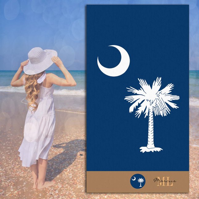 Bandera y toalla de playa de Carolina del Sur (Subido por el creador)