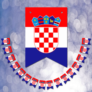 Banderas croatas y Fiestas Croacia Banners / Bodas
