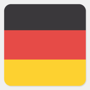 Banderas de Alemania x20 pegatinas bandera cuadrad