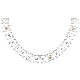 Banderas de Baby Shower Puppy Bunting