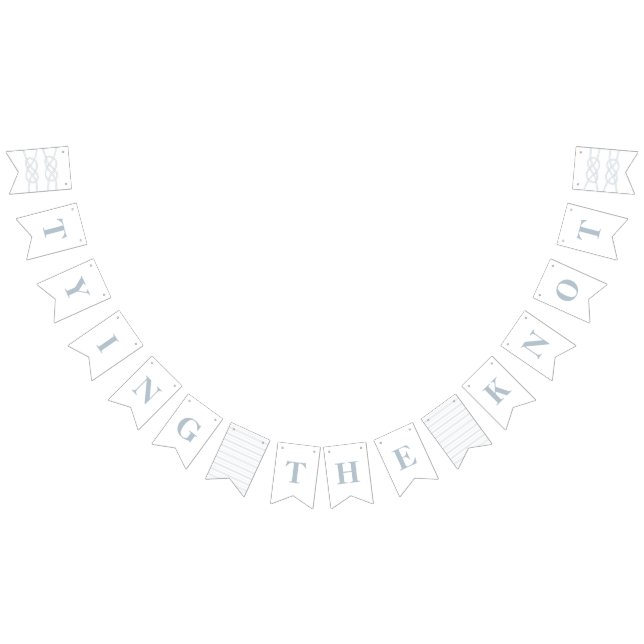 Banderas de banner de Knot Bunting Ilustradas - Az (Todo)