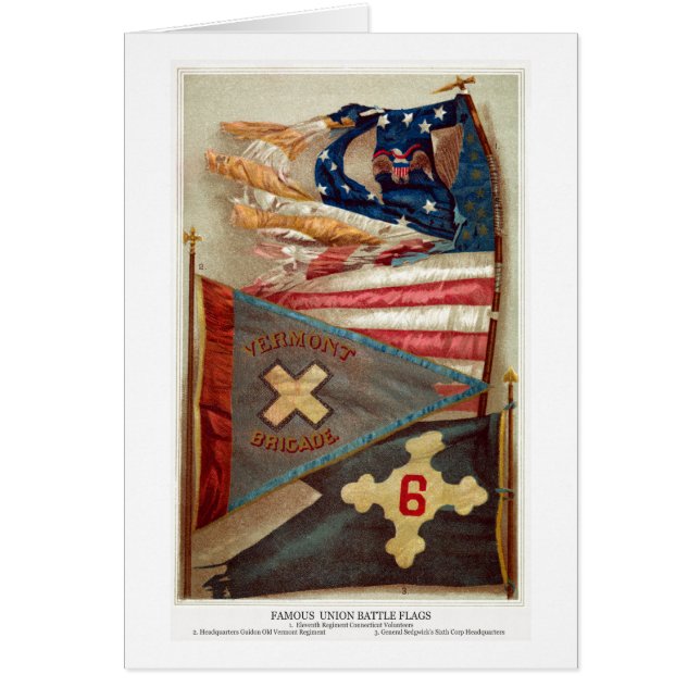 Banderas de batalla de la guerra civil no.2 (Frente)