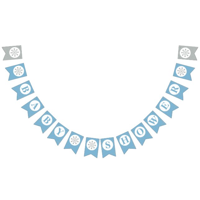 Banderas de Bungalows de Baby Shower - Boy Babyduc (Todo)